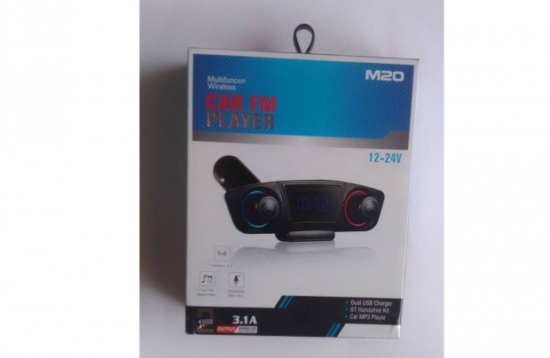 Bluetooth FM-transmitter, rgi mg nem bt-aux bemenetes autrdihoz