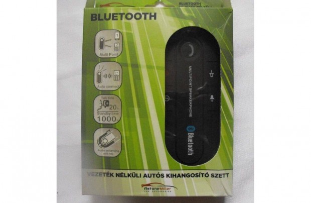 Bluetooth auts kihangost/zenelejtsz szett