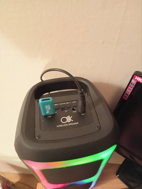 Bluetooth boombox usb aux hangszr