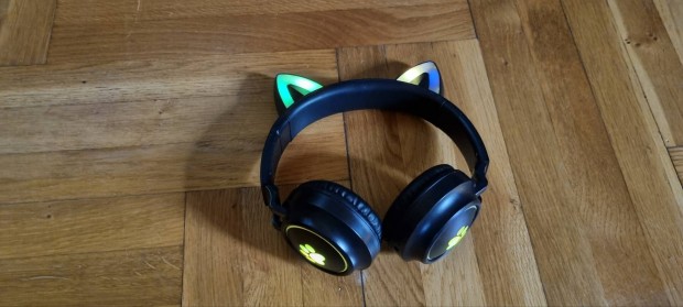 Bluetooth fejhallgat, FM rdi, micro sd "Likesmart Cat Ears "