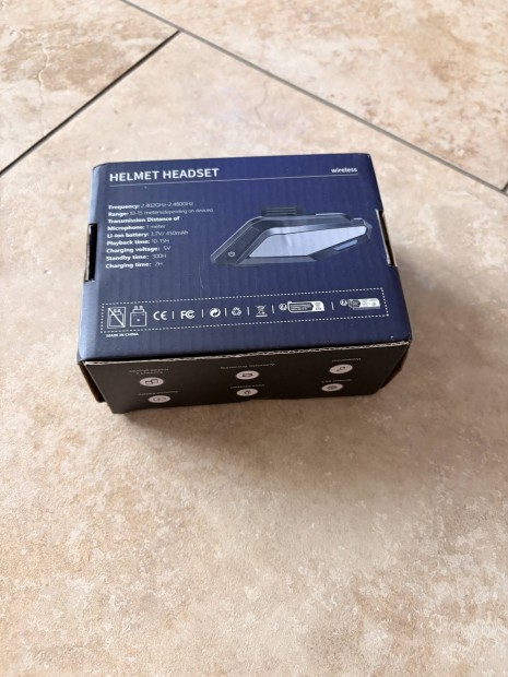 Bluetooth os fülhallgató motor bukósisakba