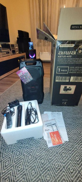 Bluetooth party hangfal - Aiwa Kbtus 400 jszer llapotban elad