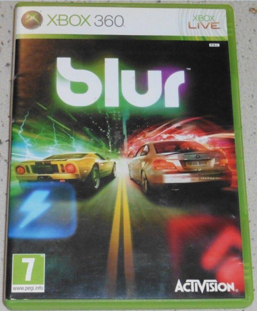 Blur (auts, akci) Gyri Xbox 360 Jtk akr flron
