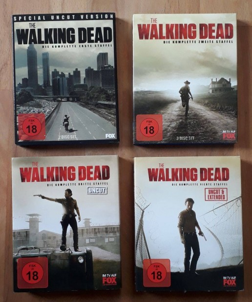 Bluray a Walking Dead Staffel 1-4 4 dobozban