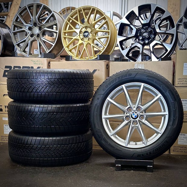 Bmw 5 sorozat G30 31 38 17 zoll alufelnik téli gumikkal