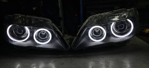 Bmw 745 azaz e65 f�nysz�r� egyedire alak�tva nagy f�nyer�vel