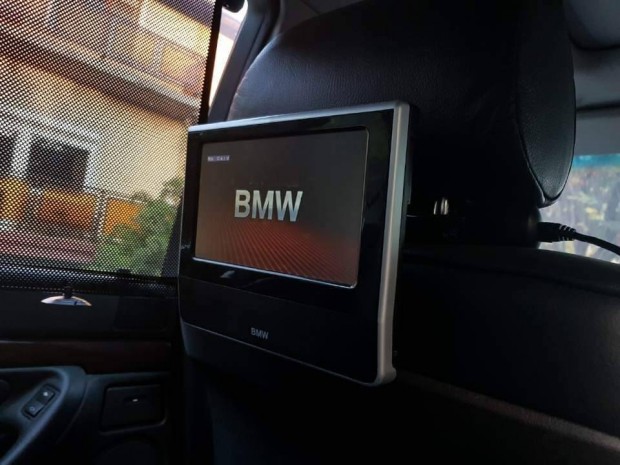 Bmw E38/e39/x5 gyári fejtámlás multimédia szett