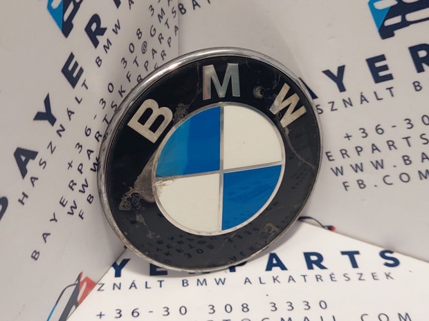 Bmw E46 E90 F30 stb. 74mm bontott hátsó embléma