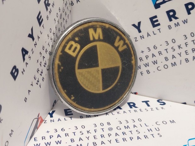 Bmw E46 E90 F30 stb. 74mm bontott hátsó embléma - ronda