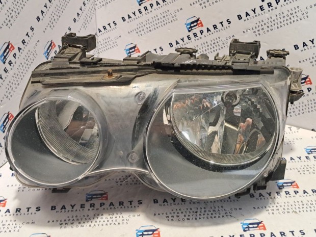 Bmw E46 compact bal első sima gyári halogén fényszóró lámpa