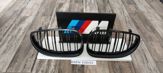 Bmw E60/E61 sedan/touring dupla grill hűtőrács