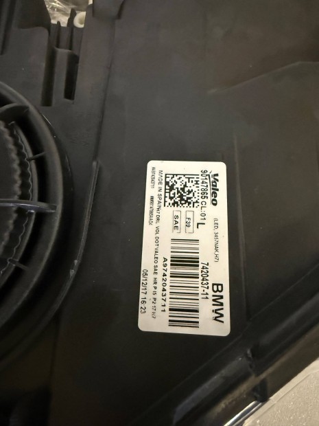 Bmw F39 X2 bal els fnyszr halogn, j!!!