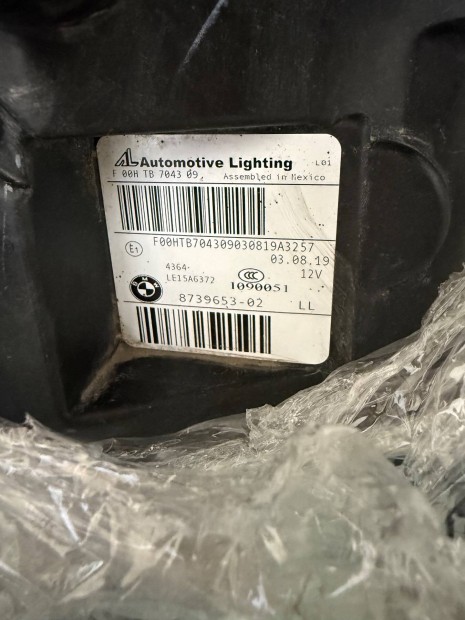 Bmw G01 X3 bal oldali adaptive led fnyszr 8739653