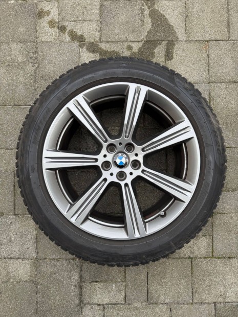 Bmw X5 g05, X6 g06 4 db újszerű alufelni + téligumi garnitúra R20