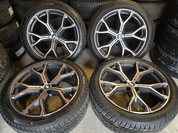 Bmw alufelni 21 felni 5x112 g05 x5 g06 x6 pirelli tli gumi