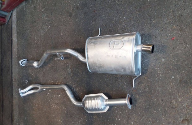 Bmw e36 M44B19 comapct kipufog rendszer