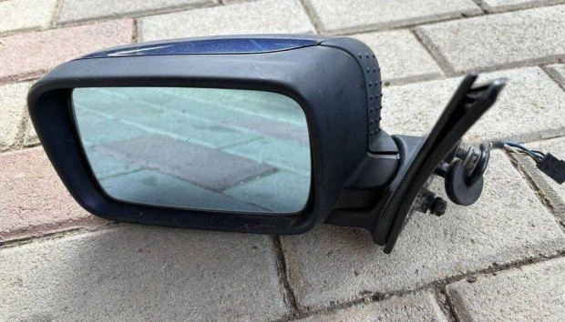 Bmw e36 bal elektromos visszapillantó tükör avusblau