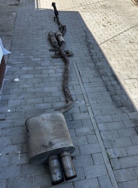 Bmw e39 525d 530d downpipe kipufog rendszer