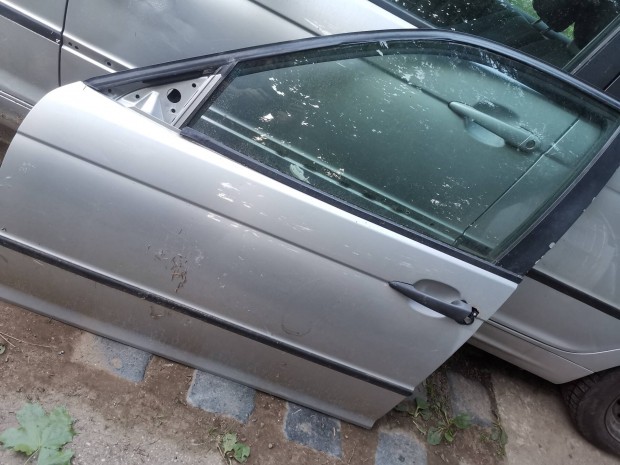 Bmw e46 bal első ajtó szürke