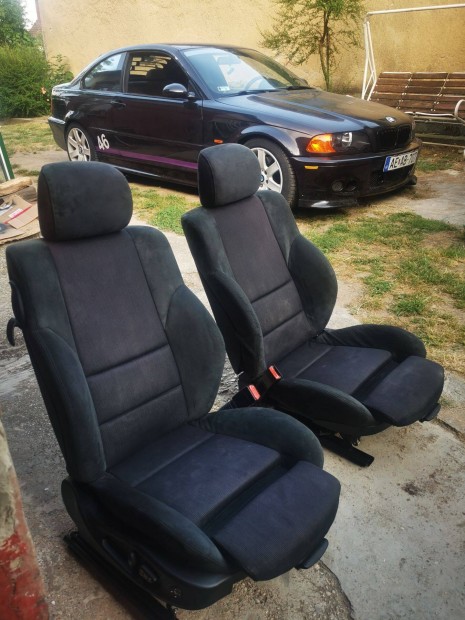 Bmw e46 coupe alcantara ülés