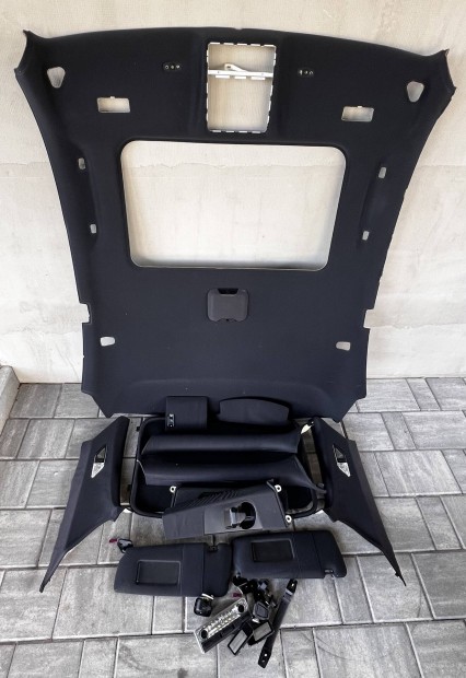 Bmw e46 coupe fekete tetőkárpit szett