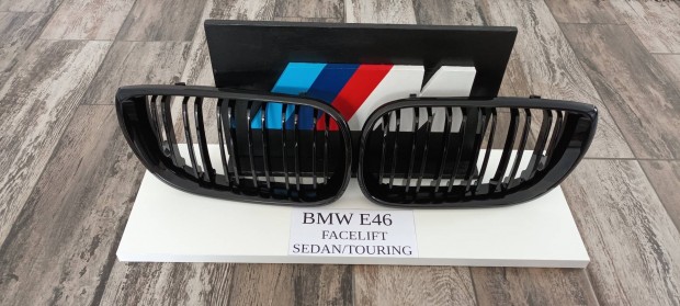 Bmw e46 facelift dupla grill hűtőrács Új