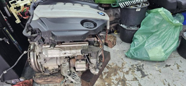 Bmw e60 n47d20a komplett motor elad