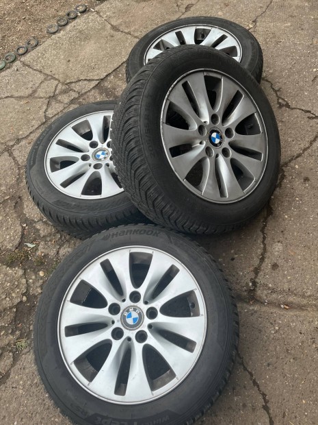 Bmw felnik, jó állapotú téli gumikkal