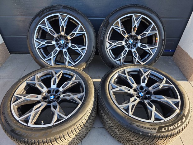 Bmw gy�ri alufelni 20 felni g45 x3 i7 g70 5x112 pirelli t�li gumi 