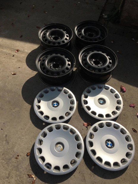 Bmw gyári fekete alufelni 15"