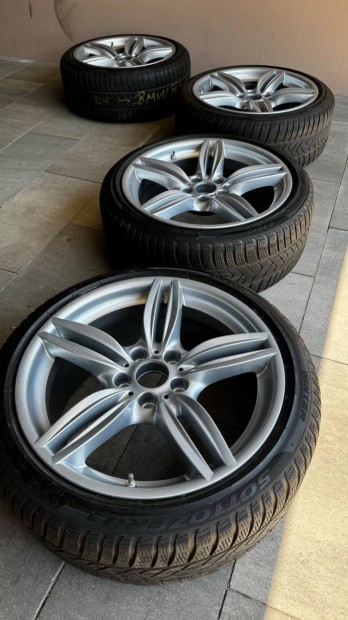 Bmw style 351m 19-es egyszles alufelni garnitra ,pirelli rft gumival