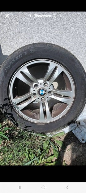 Bmw x3 alufelni +nyrigumi 235/55/r17elad 4db