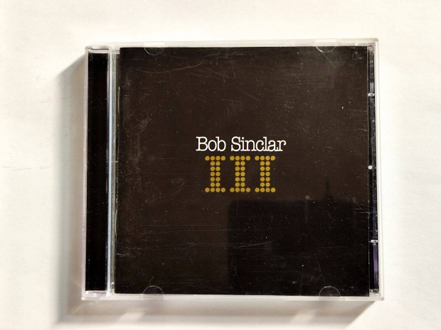 Bob Sinclar - III CD Limited Edition House, Disco