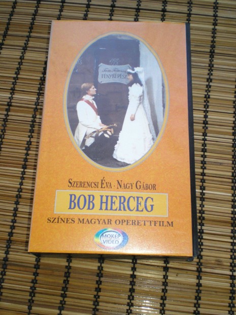 Bob herceg sznes magyar operett film VHS