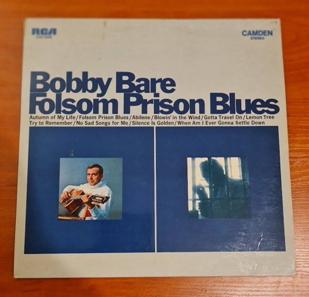 Bobby Bare Folsom Prison Blues; LP, Vinyl