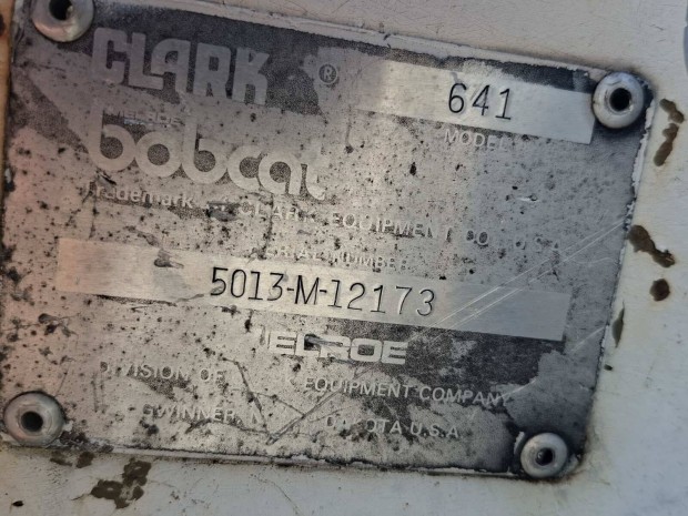 Bobcat 641 rakodgep