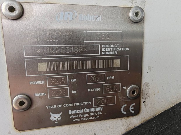 Bobcat 753 joystikos 