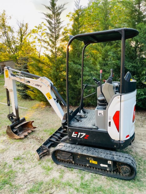 Bobcat E17Z E17 zrfarseprs minikotr roks gumilncos munkagp