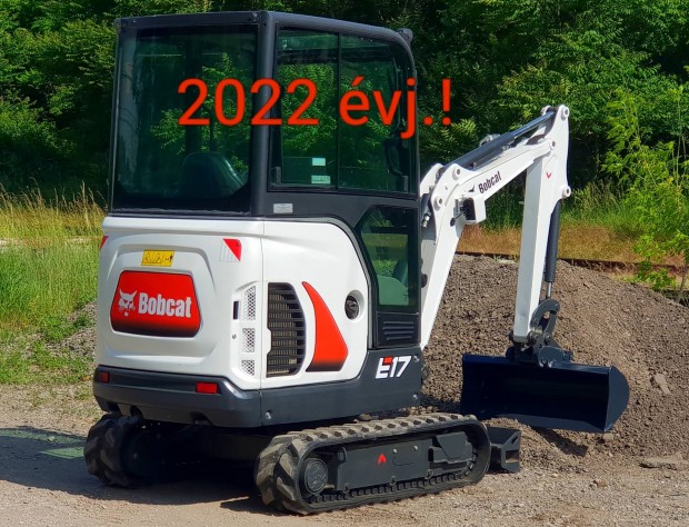 Bobcat E17, 2022 vj. jcb , yanmar,  kubota