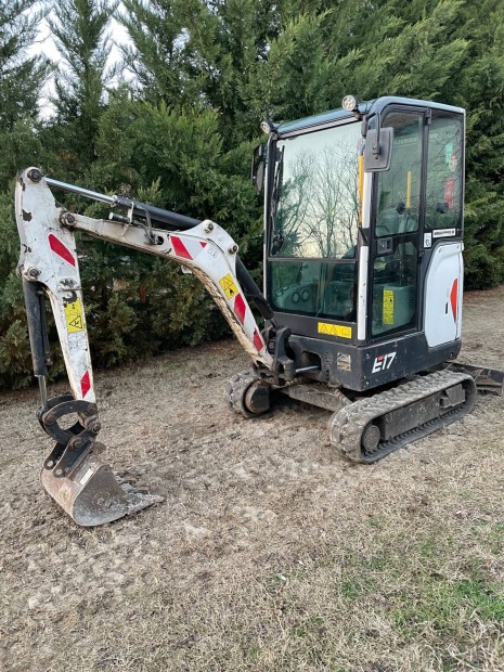 Bobcat E17 z�rtf�lk�s f�t�ses 1,7t minikotr� �rok�s� munkag�p