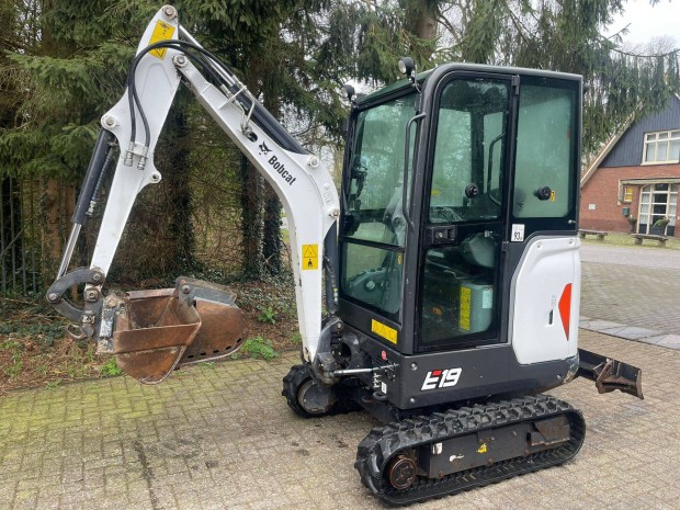 Bobcat E19 / 600 / 2db kanl / Lzing 20%-tl