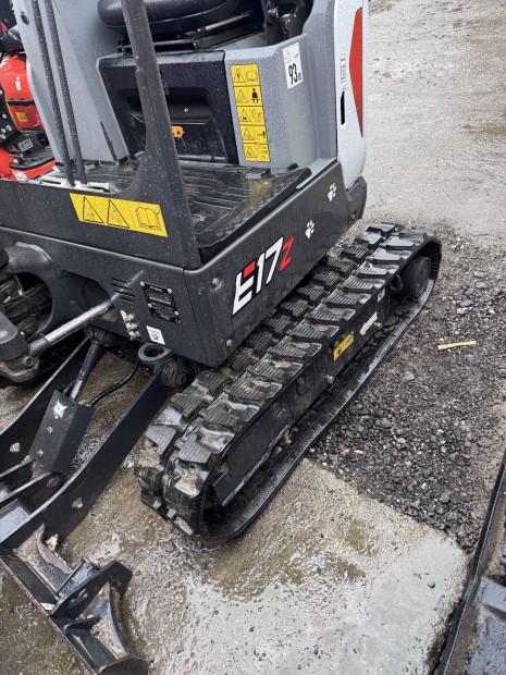 Bobcat E 17 gumiheveder 