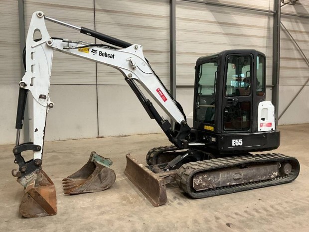 Bobcat E 55 / 3.728 h üzemóra / Lízing 20%-tól
