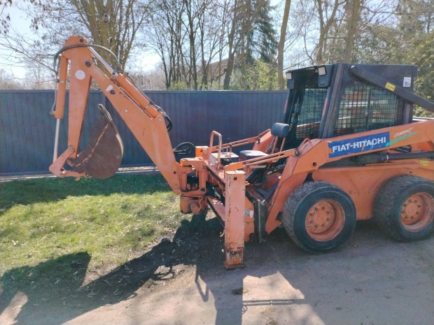 Bobcat Fiat Hitachi SL 45B csúszókormányzású rakodógép
