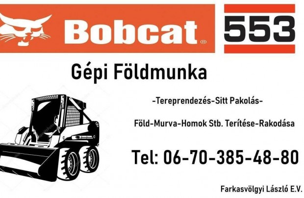 Bobcat Gpi Fldmunka Gyr
