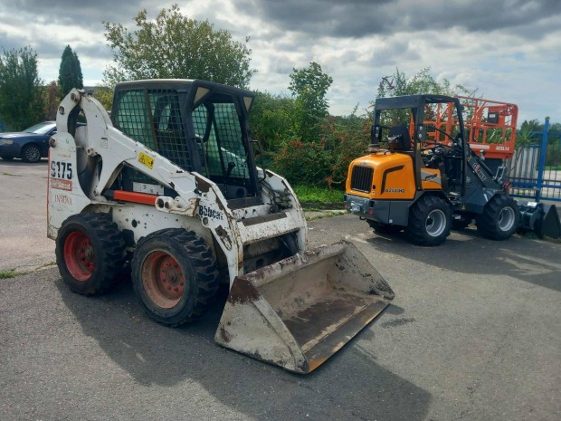 Bobcat S175 csúszókormányzású rakodógép