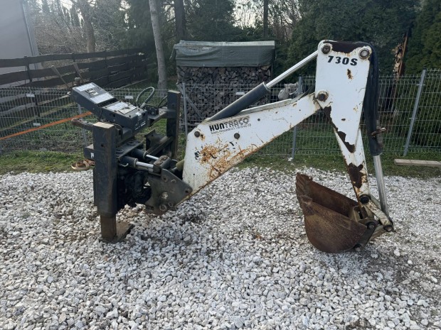 Bobcat árokásó árok ásó adapter kanál gehl cat