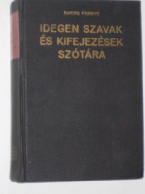 Bdey - Bakos - stb Idegen szavak s kifejezsek sztra