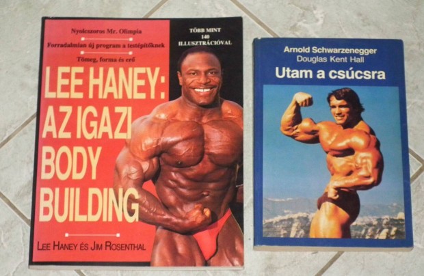 Bodybuilding knyvek prban Arnold Schwarzenegger + Lee Haney