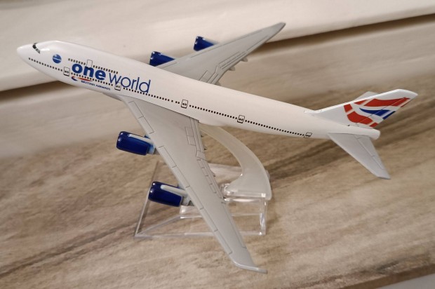Boeing 747 One World British Airways replgp modell